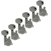 NVE Guitars Locking Tuners  6 in Line - Chrome - set of 6 Machine Heads