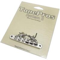 TonePros NVR2P-G AVR2 Nashville Post Tuneomatic Nickel Notched Saddles