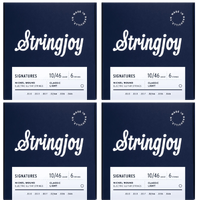 Stringjoy Signatures Classic Light (10-46) 4 Sets  Electric Guitar Strings