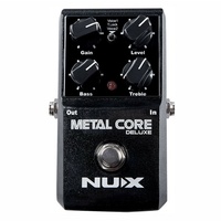 Nux Metal Core Deluxe Distortion Guitar Effects  Pedal
