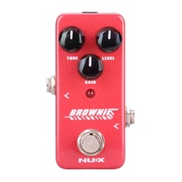 NUX NDS2 Brownie Guitar DISTORTION Effects Pedal
