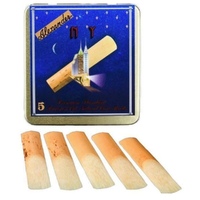 Alexander Reeds New York Clarinet Reeds Tin of 5, Strength 2  Made in France