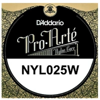 D'Addario NYL025W Classical Guitar .025, single string