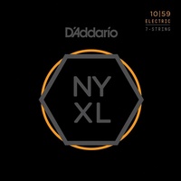D'Addario NYXL1059 Nickel Wound 7-String Electric Guitar Strings 10-59