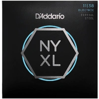 D'Addario NYXL1138PS Nickel Wound E9 Pedal Steel Guitar Strings, Regular Light, 11-38