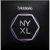 D'Addario NYXL Nickel Wound Medium Gauge Electric Guitar Strings 11-49