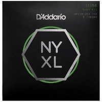D'Addario NYXL1156  Nickel Wound Electric Guitar Strings, , 11 - 56 