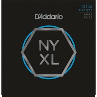 D'Addario NYXL1252 Wound 3rd Electric Guitar Strings  12 - 52 NYXL