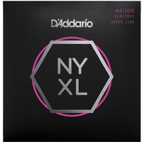 D'Addario NYXL45100SL Super Long Scale Regular Light Bass Strings 45 - 100