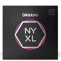 D'Addario NYXL Long Scale Regular Light 5-String Bass Strings 45-130