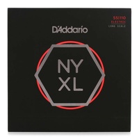 D'Addario NYXL55110 Heavy Long Scale Nickel Wound Bass Strings - .055-.110