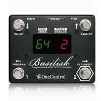 One Control Basilisk Programable Midi PC/CC Contoller Pedal