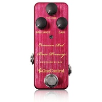 One Control Crimson Red Bass Preamp Effects Pedal