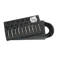 One Control CrocTeeth Solderless Patch Cable Kit for Pedalboards Solder Free