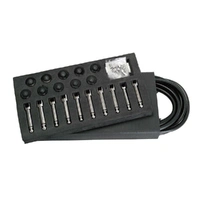 One Control CrocTeeth Solderless Patch Cable Kit for Pedalboards Solder Free