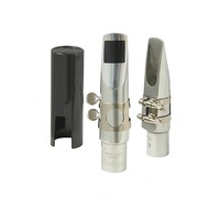 Dukoff Metal Tenor Saxophone Mouthpiece D7 with Cap and Ligature