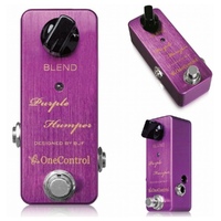 One Control Purple Humper Mid Range Booster Guitar Effect Pedal