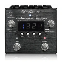 One Control Salamandra Tail 3 Loop Programable Switcher Guitar Effects Pedal