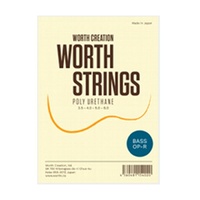 Worth Ukulele Strings for Bass Ukulele Regular Gauge OP-R, Full Set