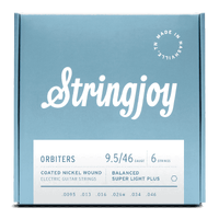 Stringjoy Orbiters | (9.5-46) Coated Nickel Wound Electric Guitar Strings