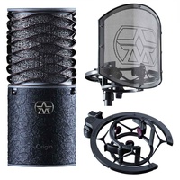 Aston Microphones Origin Large-diaphragm Condenser Microphone Bundle - Black