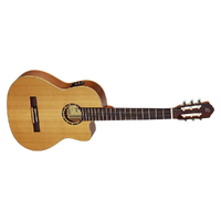 ORTEGA Classical Guitar w/Cutaway Acoustic / Electric Solid Top