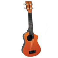 Eddy Finn Beachcomber EF-PSOR Uke Soprano Ukulele with gig bag