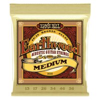 Ernie Ball Earthwood Med 80/20 Bronze Acoustic Guitar String, 13-56 Gauge