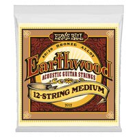 Ernie Ball Earthwood Med 12-String 80/20 Acoustic Guitar String, 11-28 Gauge
