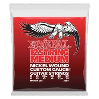 Ernie Ball Medium 12-String Nickel Wound Electric Guitar Strings, 11-52 Gauge