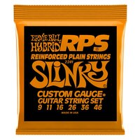 Ernie Ball Hybrid Slinky RPS Nickel Wound Electric Guitar Strings, 9-46 Gauge