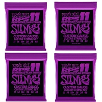 Ernie Ball 2242 Power Slinky RPS Nickel Wound Electric Guitar Strings 4 SETS