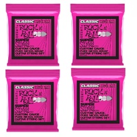 Ernie Ball 2253 Super Slinky Rock n Roll Nickel Electric Guitar Strings 4 sets