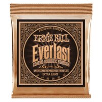 Ernie Ball Everlast Extra Light Coated Phosphor Bronze Acoustic Guitar String