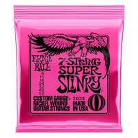 Ernie Ball 7-String Super Slinky Nickel Wound Set .009 - .052 Gauge