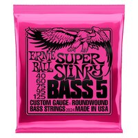 Ernie Ball 5-String Super Slinky Nickel Wound Bass Set - .040 -.125