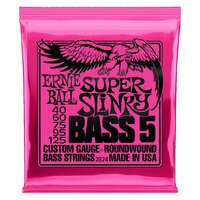 Ernie Ball 5-String Super Slinky Nickel Wound Bass Set - .040 -.125