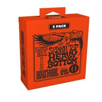 Ernie Ball Skinny Top Heavy Bottom  Electric Guitar Strings 3 SETS 10 - 52