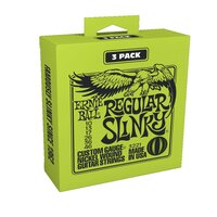 Ernie Ball Regular Slinky Nickel Wound Electric Guitar Strings 3 SETS 10 -46
