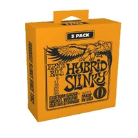 Ernie Ball Hybrid Slinky Nickel Wound Electric Guitar Strings 3 SETS 9 - 46  