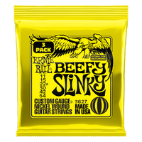 Ernie Ball Beefy Slinky  Electric Guitar Strings 11 - 54, - 3 SETS