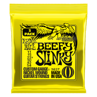 Ernie Ball Beefy Slinky  Electric Guitar Strings 11 - 54, - 3 SETS