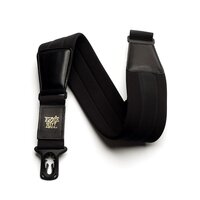 Ernie Ball Comfort Collection Wide Neoprene Polylock Comfort Guitar Strap, Black