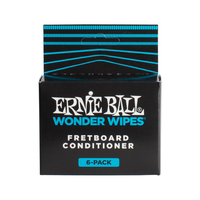 Ernie Ball Wonder Wipes Fretboard Conditioner Towelettes - 6-Piece