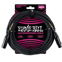 Ernie Ball Dual Conductors 7.5 Meter Male - Female XLR Microphone Cable