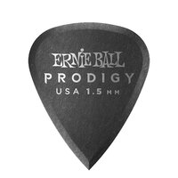 Ernie Ball Ultra Durable Non-Slip 1.5 mm Standard Prodigy Picks 6 Pack, Black