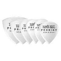 Ernie Ball Non-Slip Grip 2.00 mm Multipack Prodigy Picks 6 Pack - Black