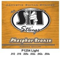 SIT  P1254 Light  Phosphor Bronze Acoustic Guitar Strings 12 - 54 