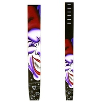 Perri's Leathers 2 Inch Leather Guitar Strap Air Brushed Design , P20AB-334 