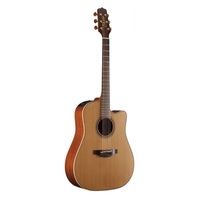 Takamine P3DC Dreadnought Acoustic-Electric Guitar - Natural Satin